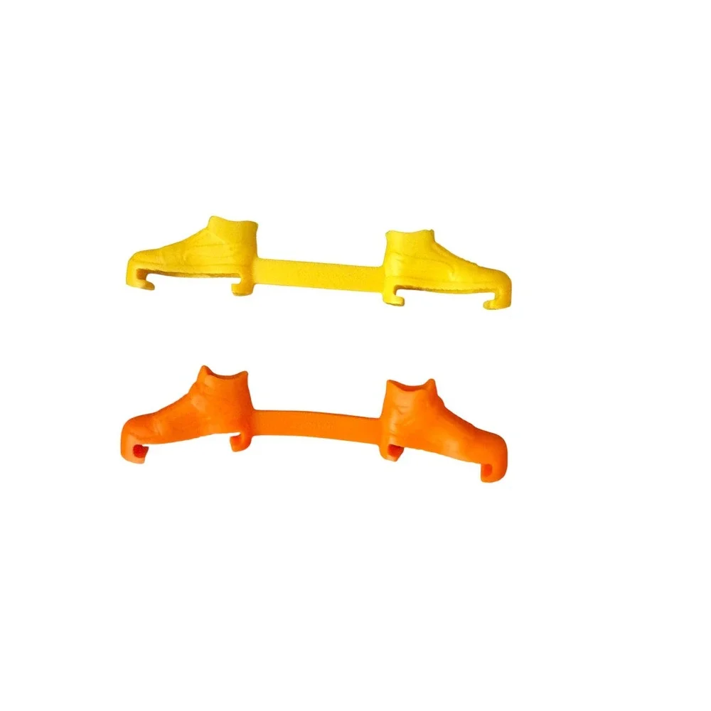 Hot Wheels Skate Finger Shoes Lot of 2 Yellow Orange Replacement Fingerboard